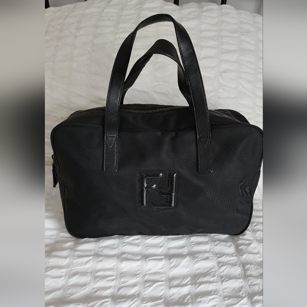 EUC Vintage Fendi Nylon Handbag